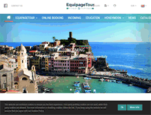 Tablet Screenshot of equipagetour.com